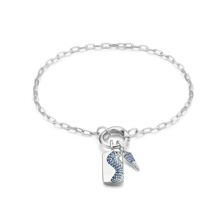 Ania Haie Silver Ombré Blue Charm NC048-29H Bijoux Ania Haie