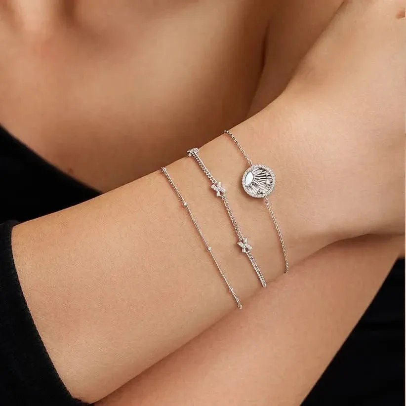 Bracelet Ania Haie en argent avec orbe B060-01H Bijoux Ania Haie