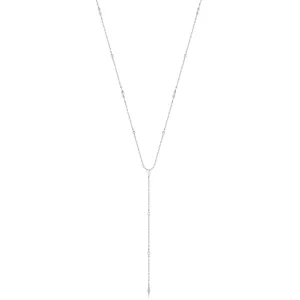Ania Haie Collier en Y Pointu à Paillettes Argentées N053-05H Bijoux Ania Haie