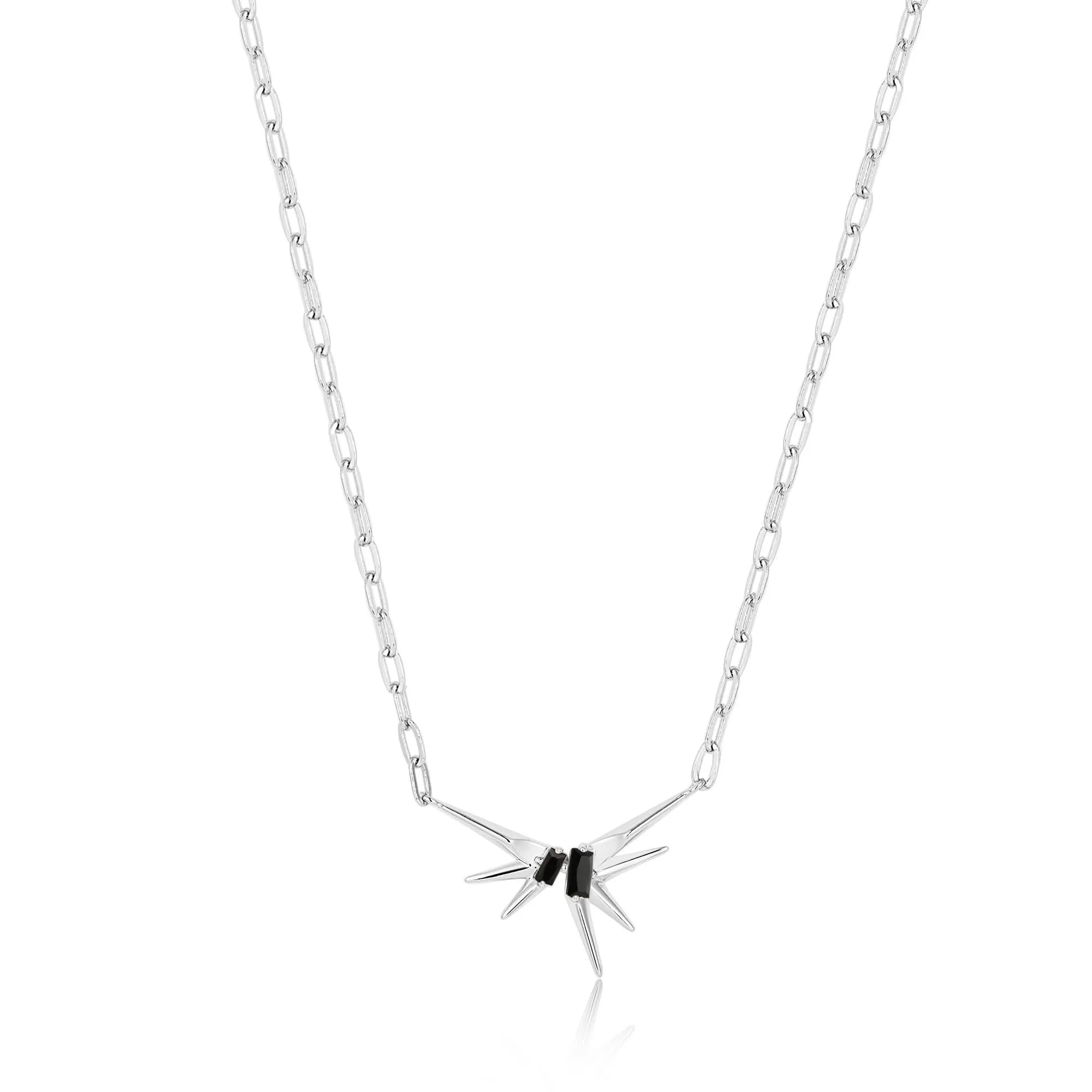 Ania Haie Collier Pendentif Pointes Pailleté Argent N053-01H Bijoux Ania Haie