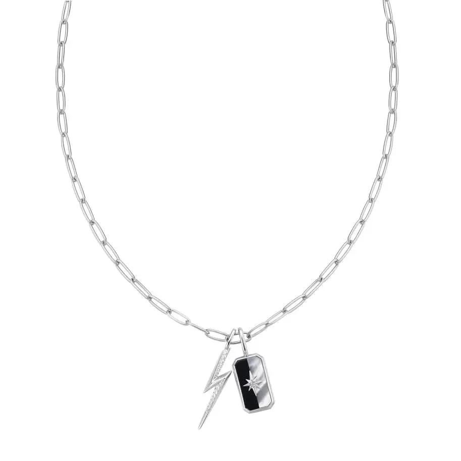 Ania Haie Charme Étoile Argentée Tag NC048-19H Bijoux Ania Haie