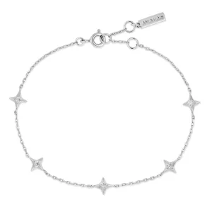 Ania Haie Bracelet Étoiles Argentées Station B061-02H Bijoux Ania Haie