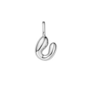 Charme Lettre U en Argent Ania Haie NC060-36H Bijoux Ania Haie