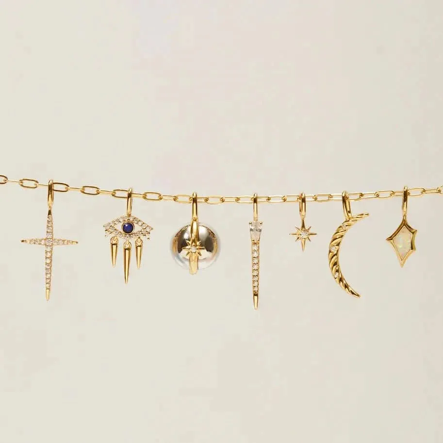 Ania Haie Charme Sphère Céleste Deux Tons NC048-13T Bijoux Ania Haie