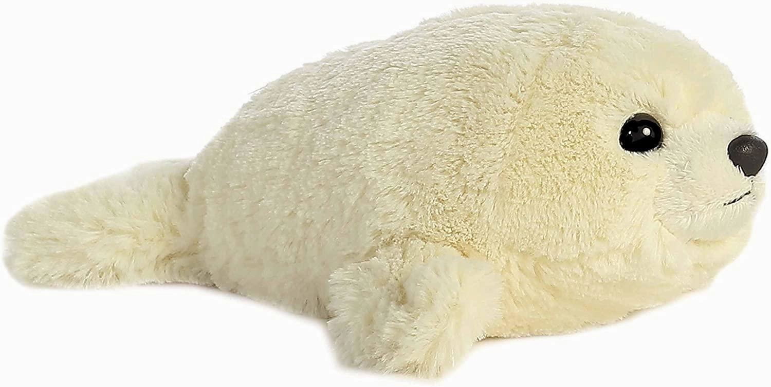AURORA Mini Flopsie Baby Harp Seal Plush