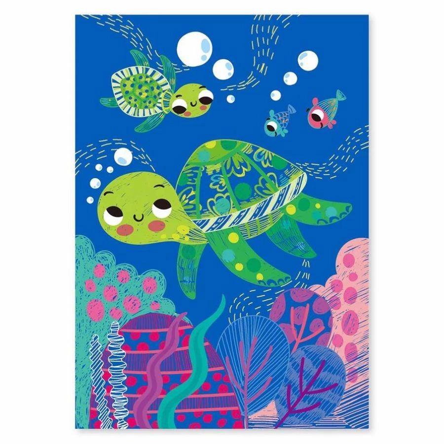 Avenir - A5 Scratch Book Under The Sea