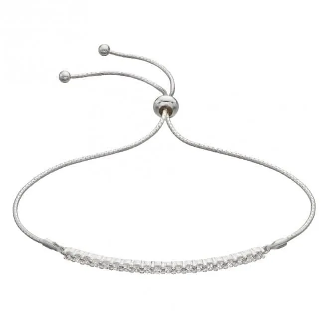 Bracelet Bar Toggle avec Zirconia Blanc B5309C Beginnings Jewellery
