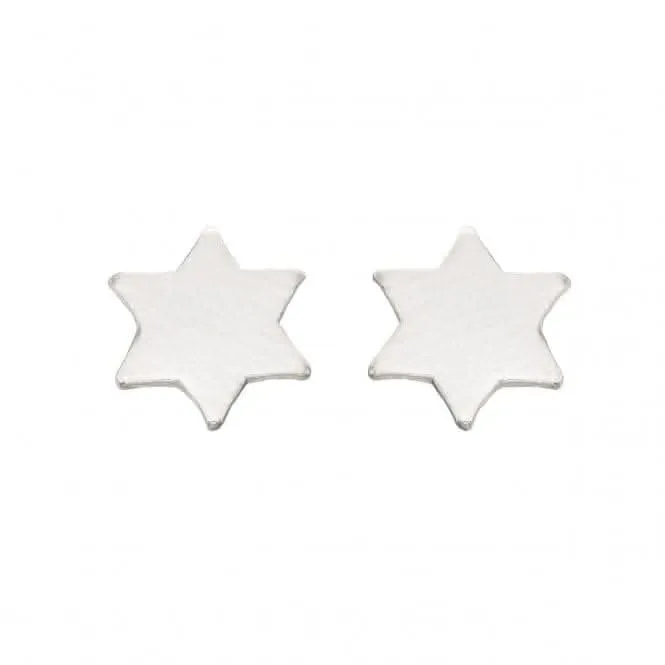 Boucles d'oreilles étoilées A022 en argent sterling - Débuts Bijoux