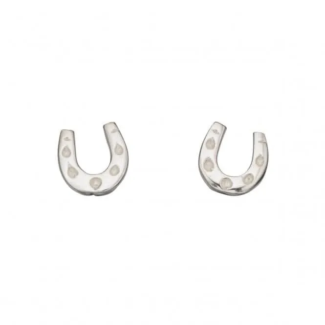 Boucles d'oreilles à clous Petit Fer à Cheval en Argent Sterling A951 Bijoux Beginnings