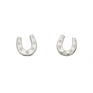 Boucles d'oreilles à clous Petit Fer à Cheval en Argent Sterling A951 Bijoux Beginnings