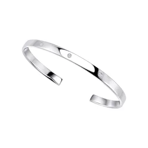 Bracelet Débuts en Argent Sterling avec Zirconium Cubique Blanc B5520C Bijoux Débuts