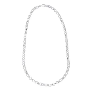 Collier Blanc en Argent Sterling avec Zirconium Cubique N4612 de la Collection Beginnings