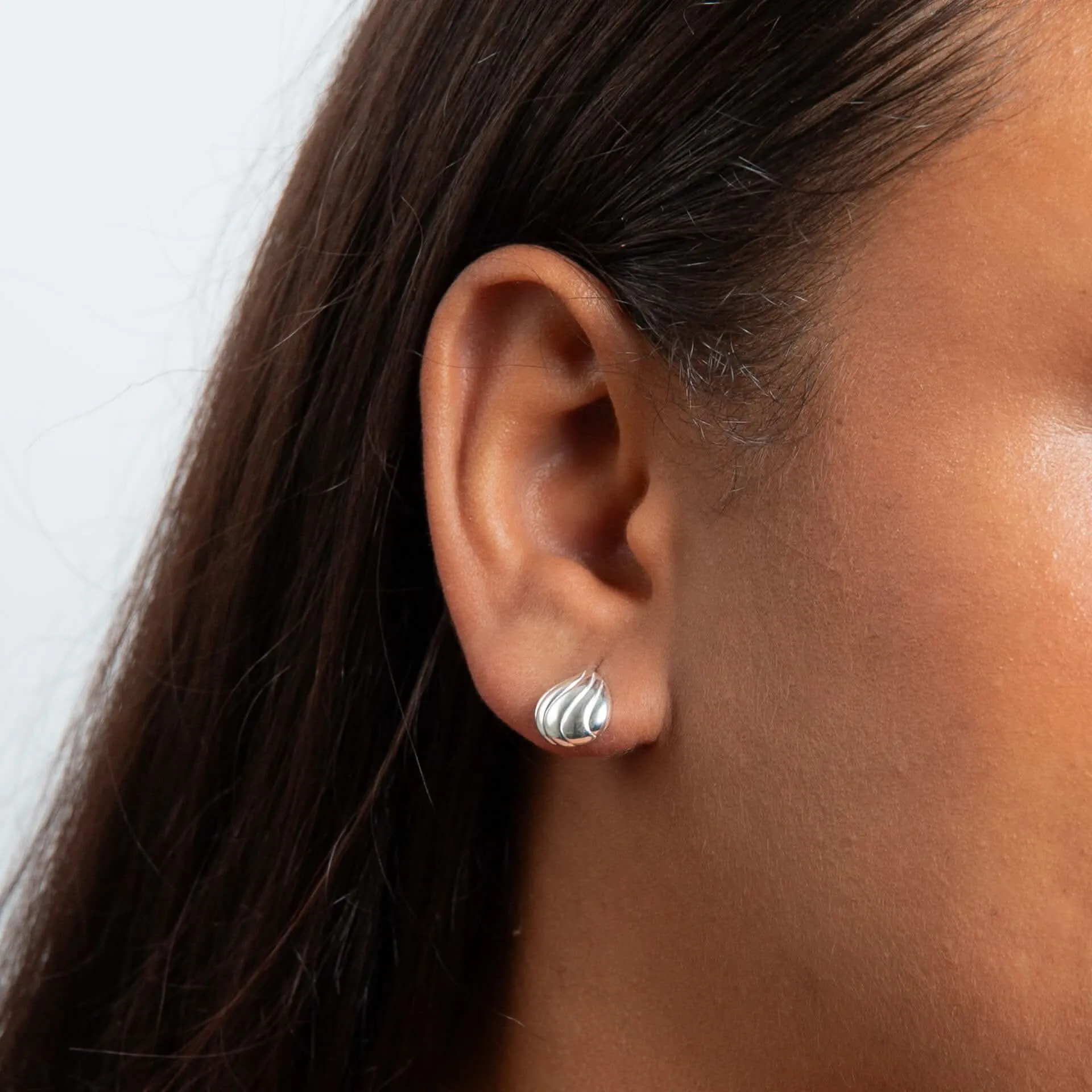 Boucles d'oreilles en argent sterling E6472 - Collection Beginnings