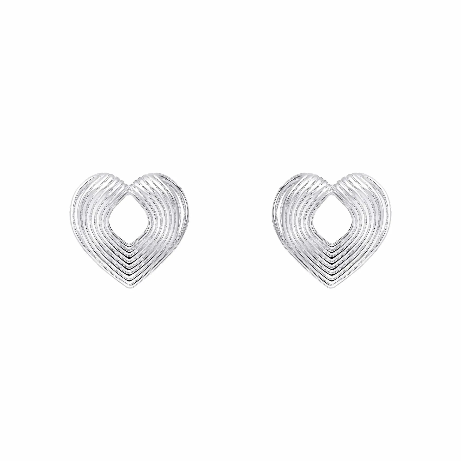 Boucles d'oreilles en argent sterling E6474 de la collection Beginnings