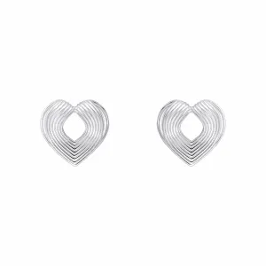 Boucles d'oreilles en argent sterling E6474 de la collection Beginnings