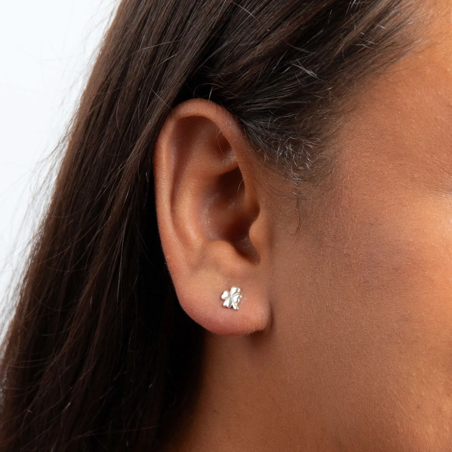 Boucles d'oreilles en argent sterling E6483 - Collection Beginnings