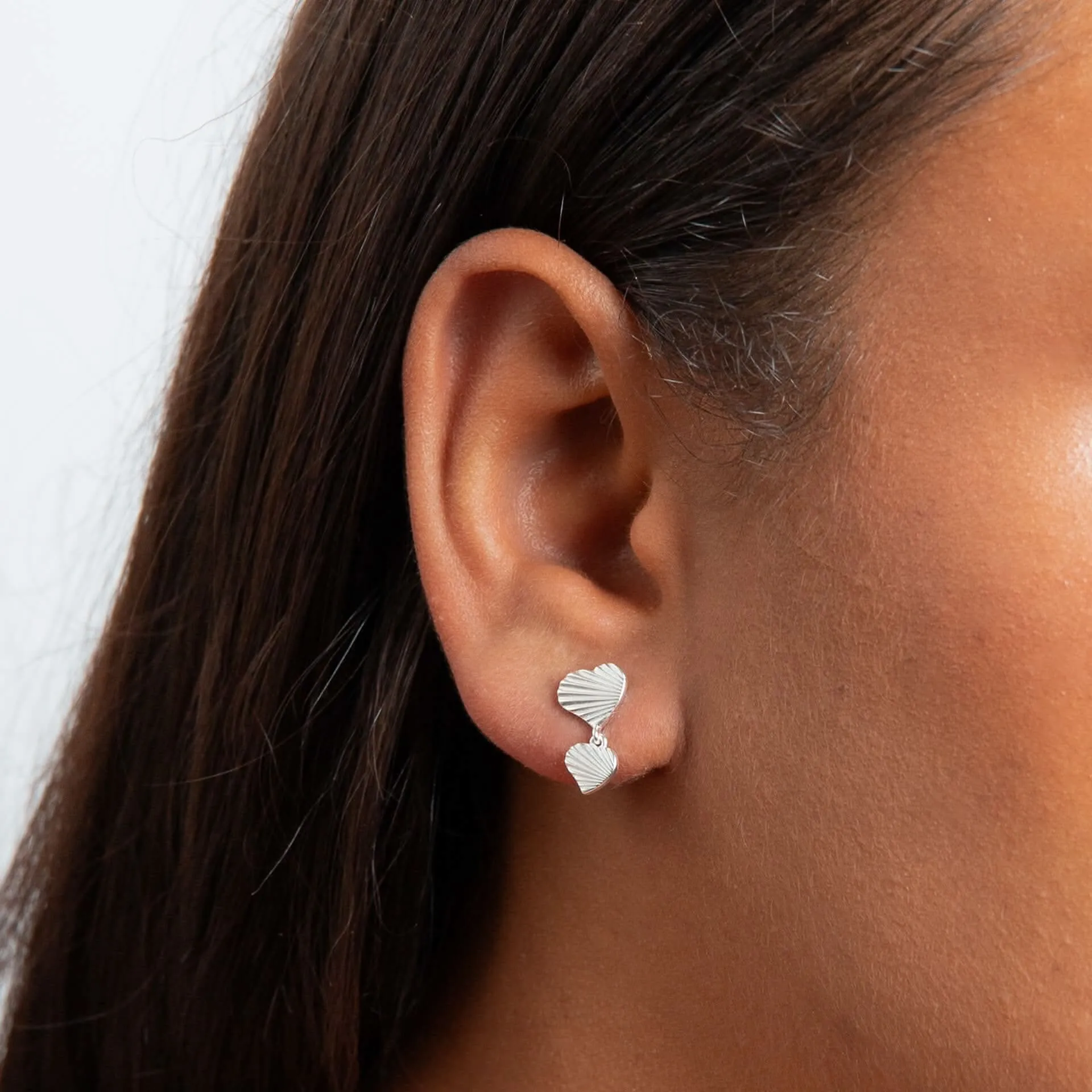 Boucles d'oreilles en argent sterling E6491 - Collection Beginnings