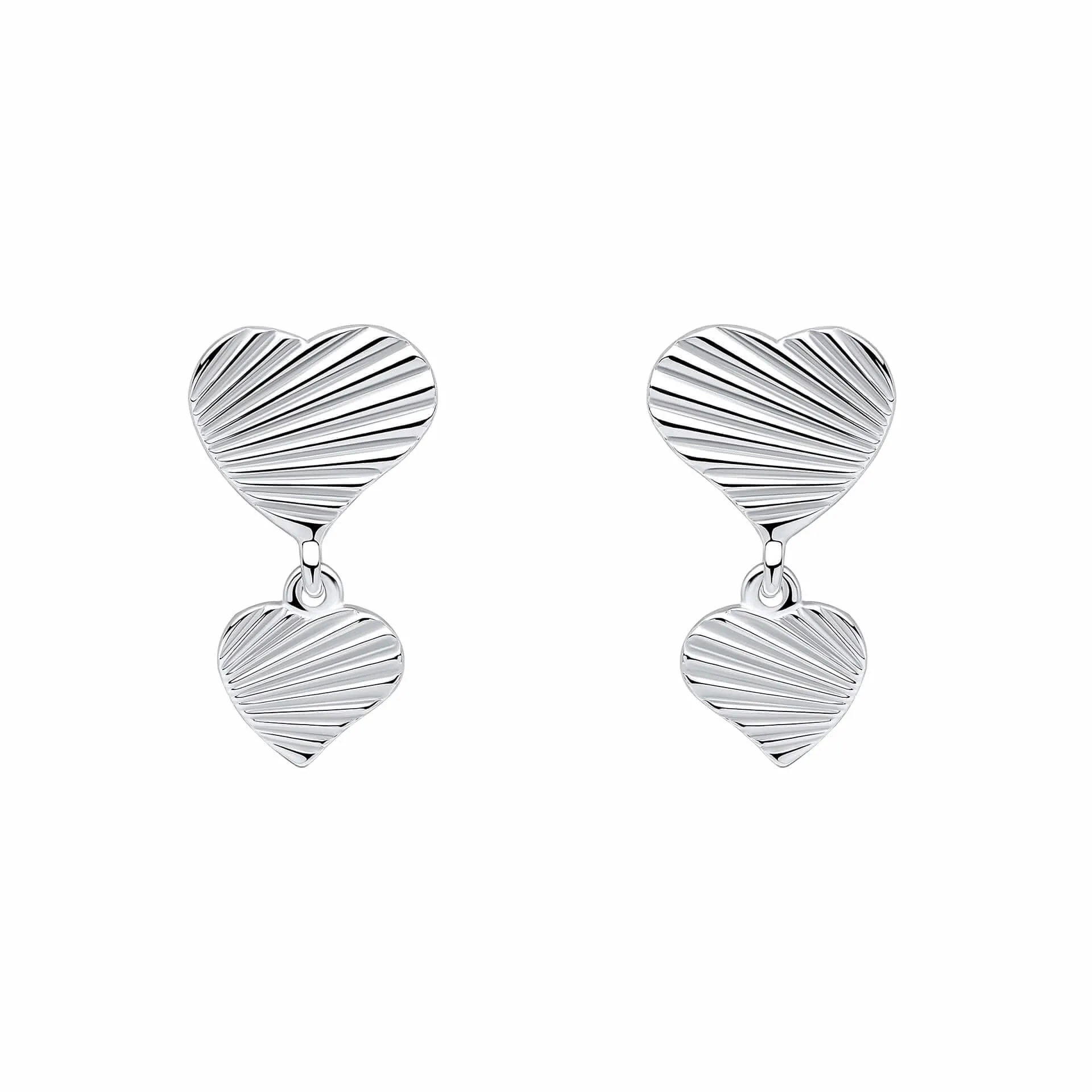 Boucles d'oreilles en argent sterling E6491 - Collection Beginnings