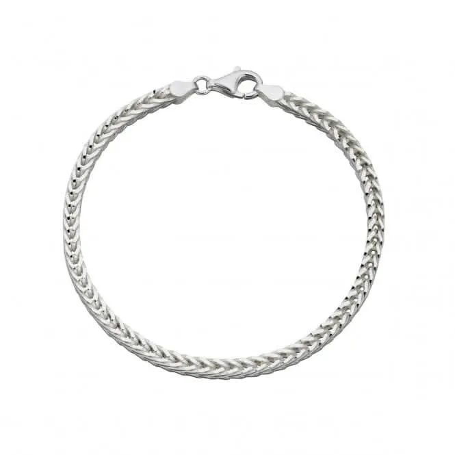 Bracelet en chaîne foxtail épaisse en argent sterling 22cm B5111 - Beginnings Jewellery