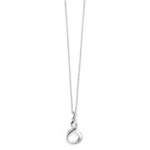 Pendentif Boucle Infini en Argent Sterling P4146 - Bijoux Beginnings