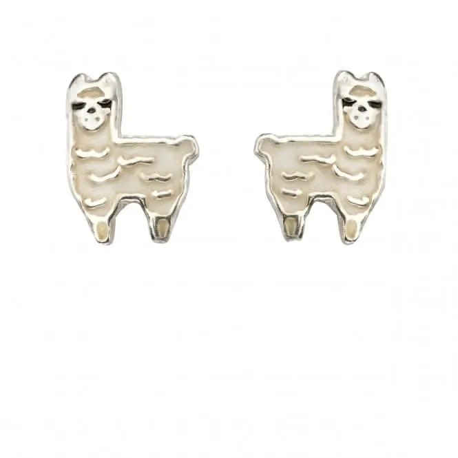 Boucles d'oreilles en argent sterling Llama A2045W - Débuts Bijoux