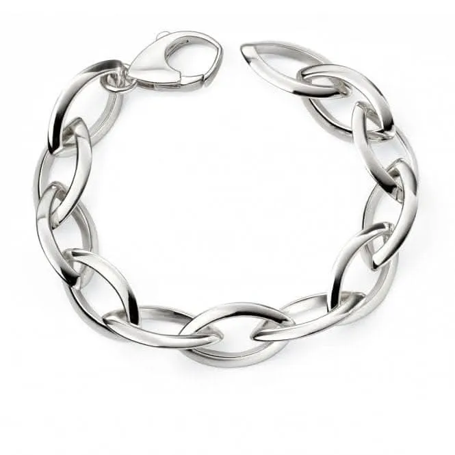 Bracelet Chaîne Marquise en Argent Sterling B5080 - Bijoux Beginnings