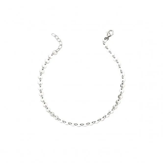 Bracelet fin multi-disques en argent sterling B5179 de la collection Beginnings Jewellery