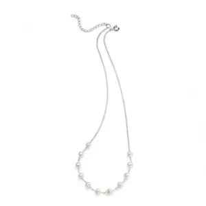 Colliers Débuts Argent Sterling N3530W Perle Blanche Fausse 40 5cm N3530W Bijoux Débuts