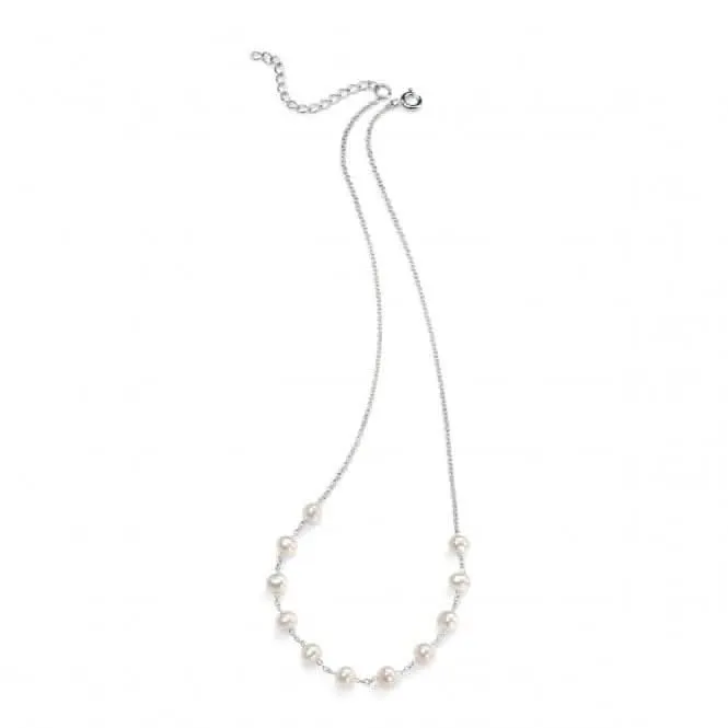 Colliers Débuts Argent Sterling N3530W Perle Blanche Fausse 40 5cm N3530W Bijoux Débuts