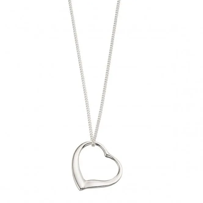 Beginnings P354 Cœur coulissant en argent sterling   Chaîne de 46cm Bijoux Beginnings