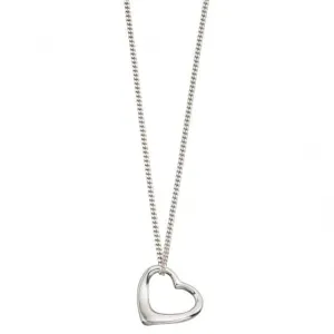 Pendentif Cœur Coulissant en Argent Sterling P353 - Débuts Bijoux