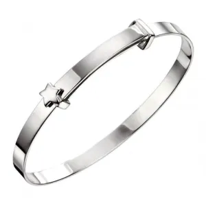 Bracelet bébé étoile en argent sterling B5081 - Beginnings Jewellery