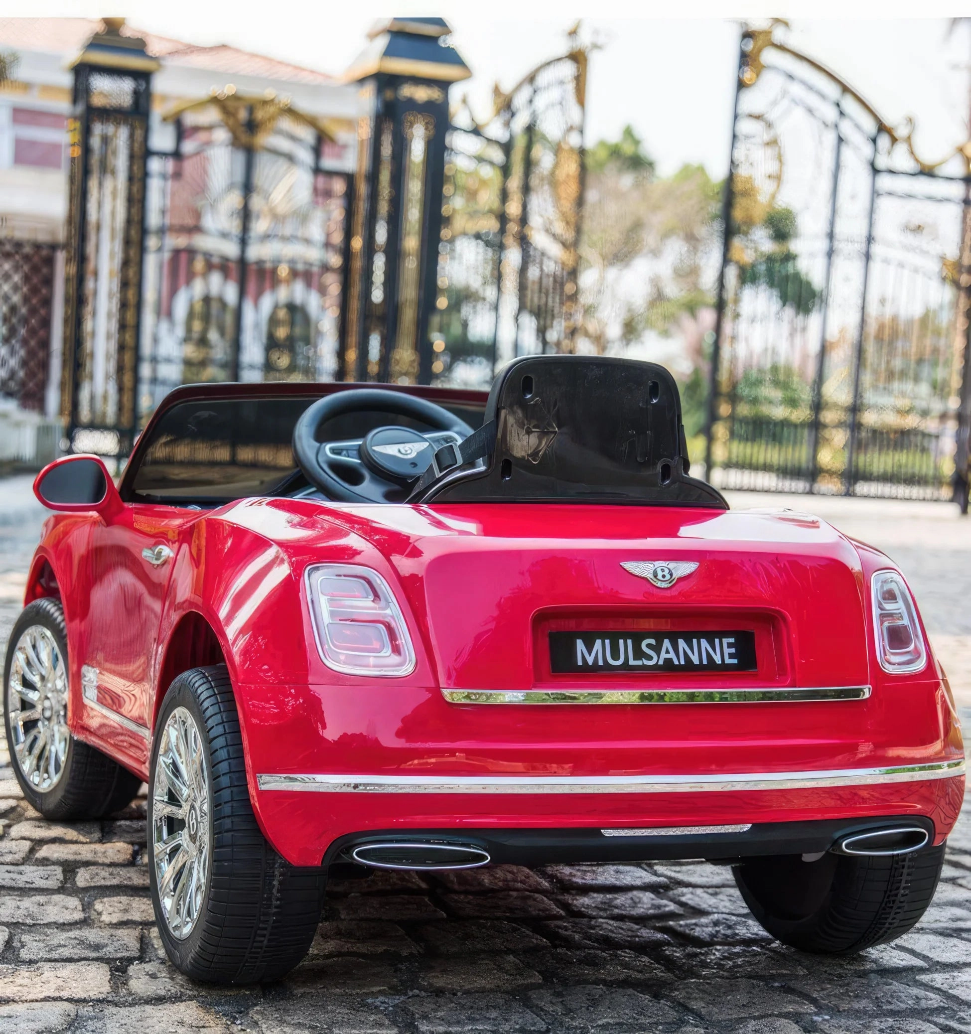 Bentley Mulsanne 12V Battery Ride-on Car - Colour Red - X-Display