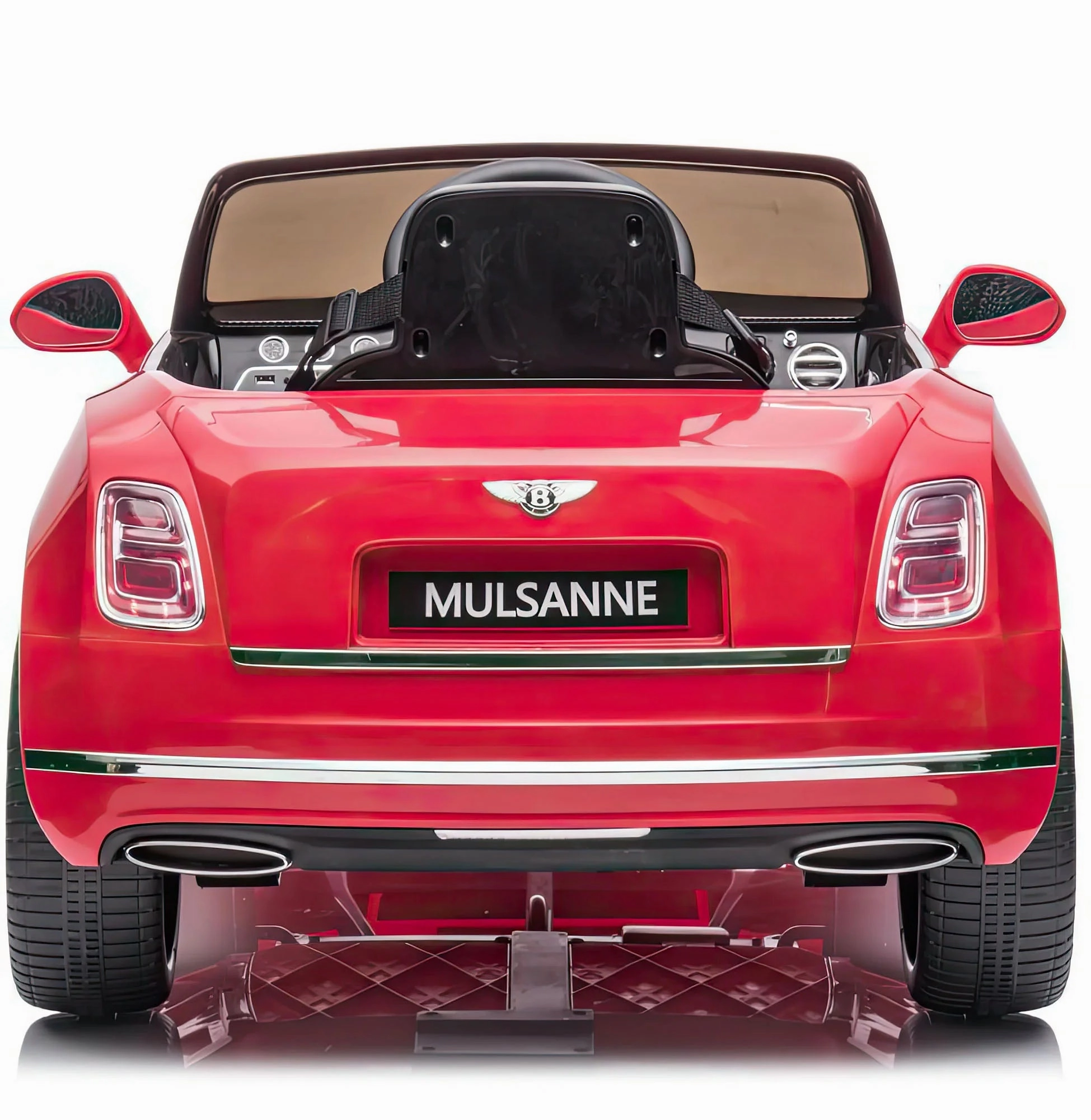 Bentley Mulsanne 12V Battery Ride-on Car - Colour Red - X-Display