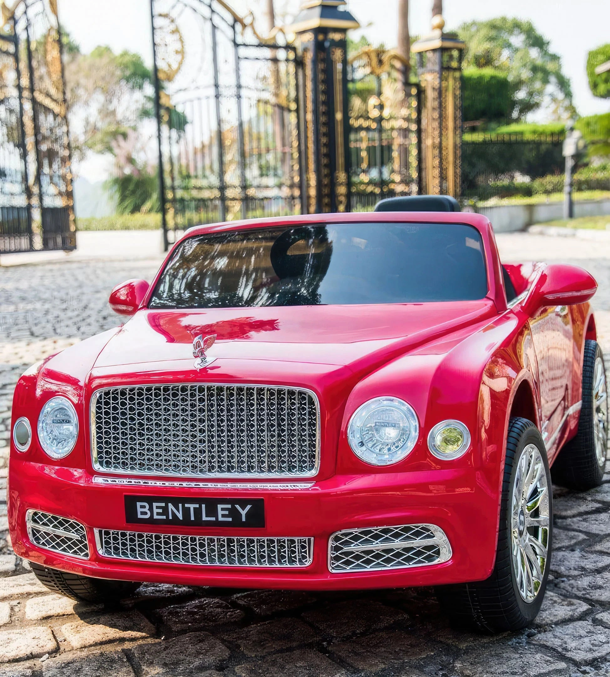Bentley Mulsanne 12V Battery Ride-on Car - Colour Red - X-Display