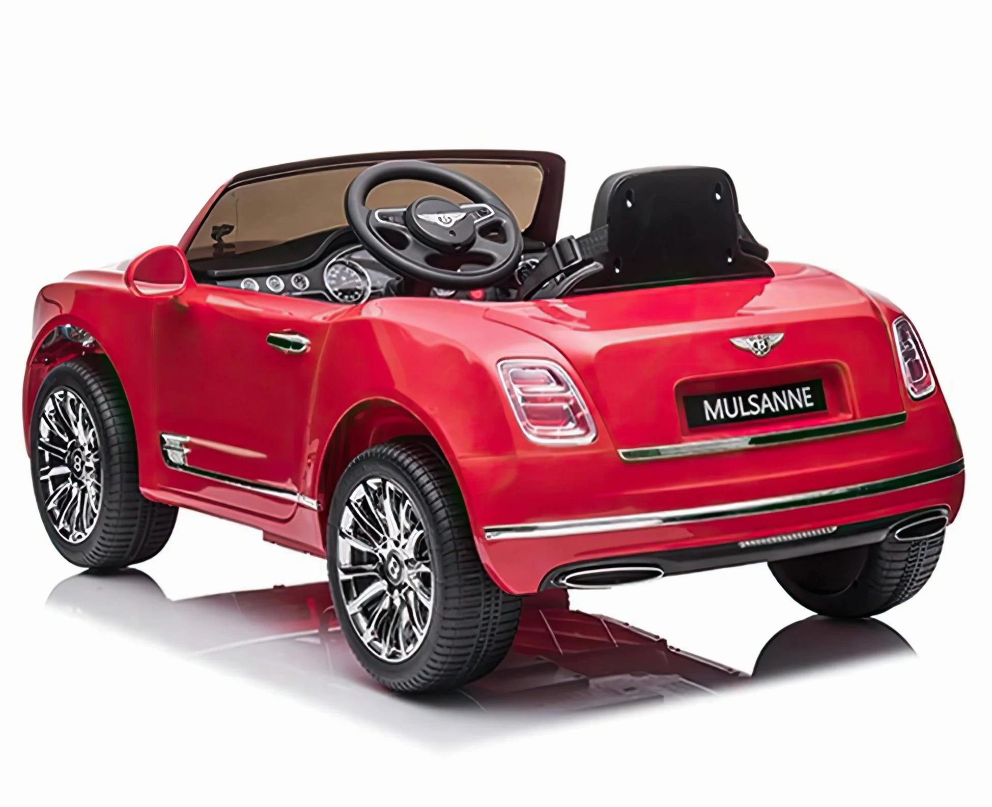 Bentley Mulsanne 12V Battery Ride-on Car - Colour Red - X-Display