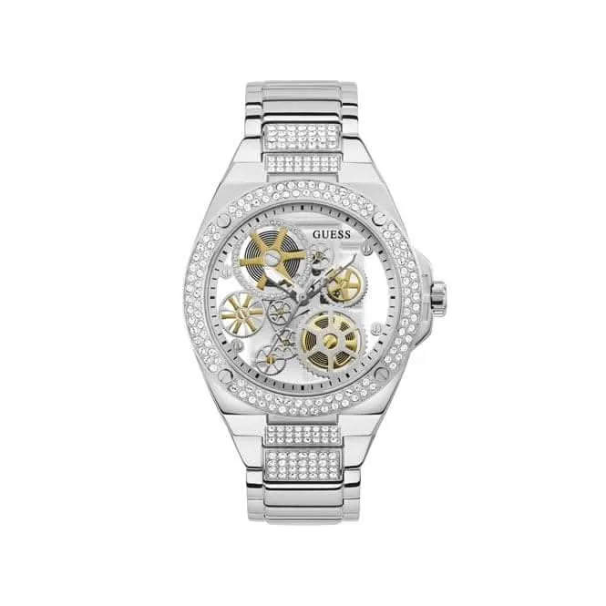Montre Homme Trend Big Reveal en Acier Inoxydable Argenté GW0323G1