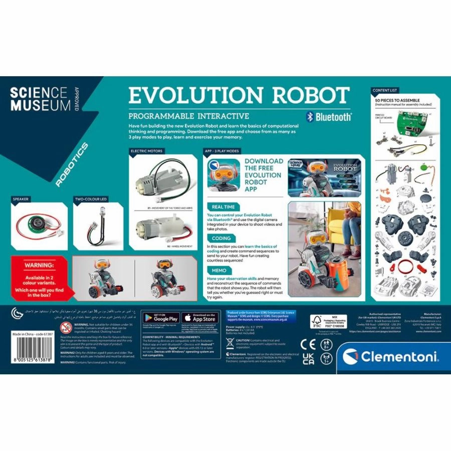 Clementoni - Science Museum Evolution Robot 2.0