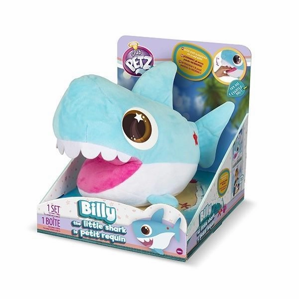 Club Petz Billy The Little Shark Soft Toy