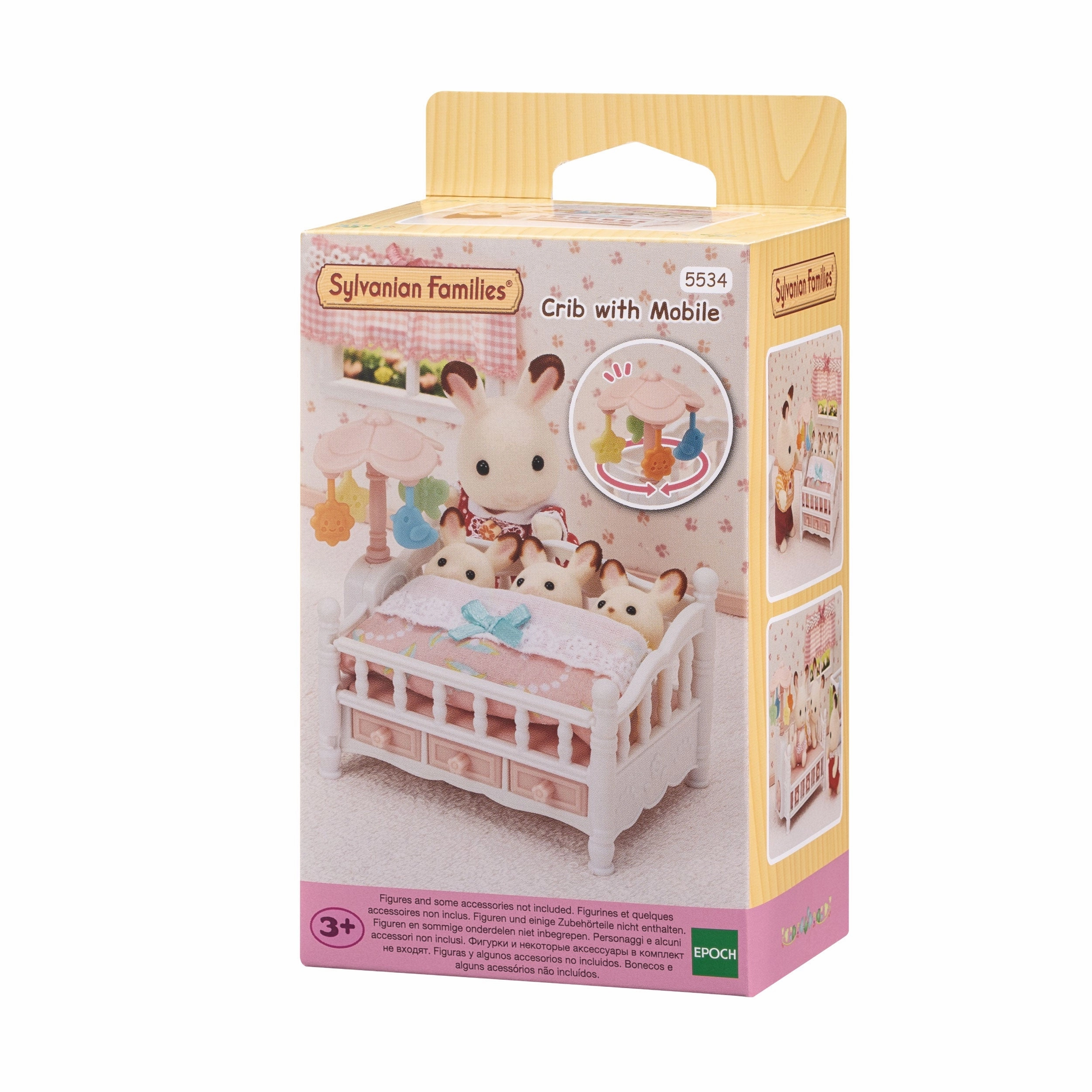 Crib with Mobile