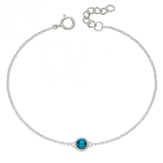 Bracelet en pierre de naissance de décembre avec cristal Swarovski B5295 Beginnings Jewellery