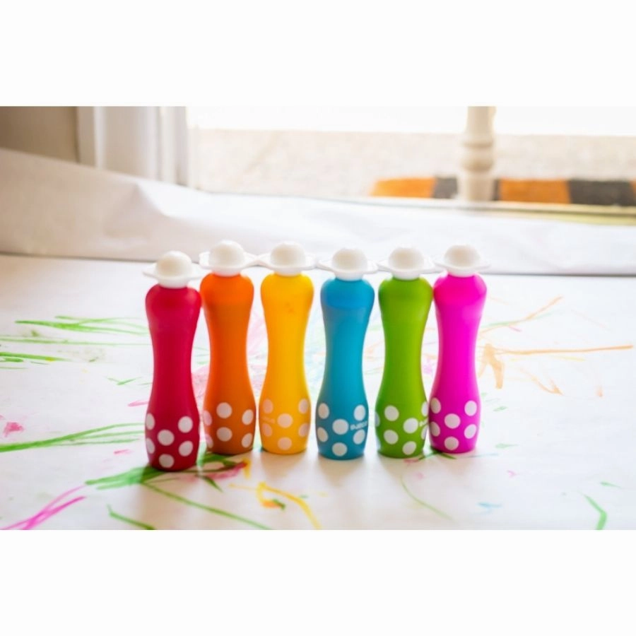Djeco - 6 Foam Markers for Toddlers