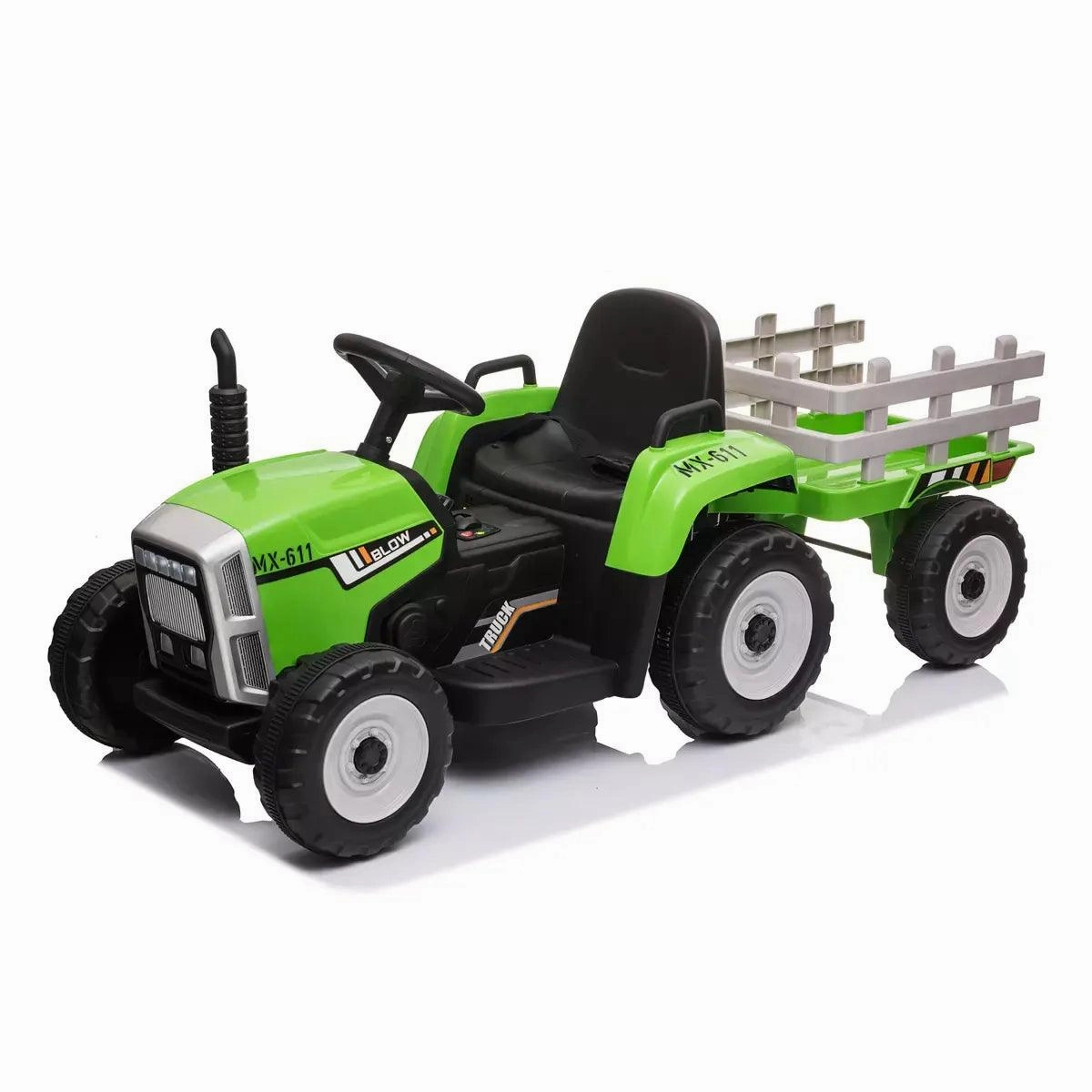 Electric Farm Tractor 12v Battery Powered Ride-on