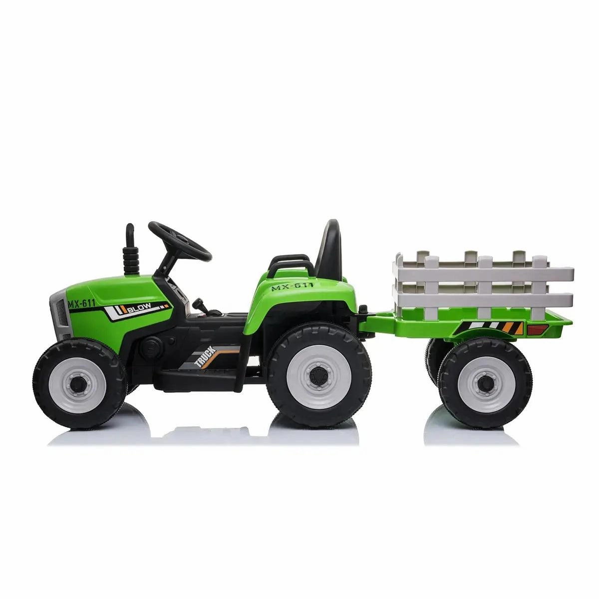 Electric Farm Tractor 12v Battery Powered Ride-on
