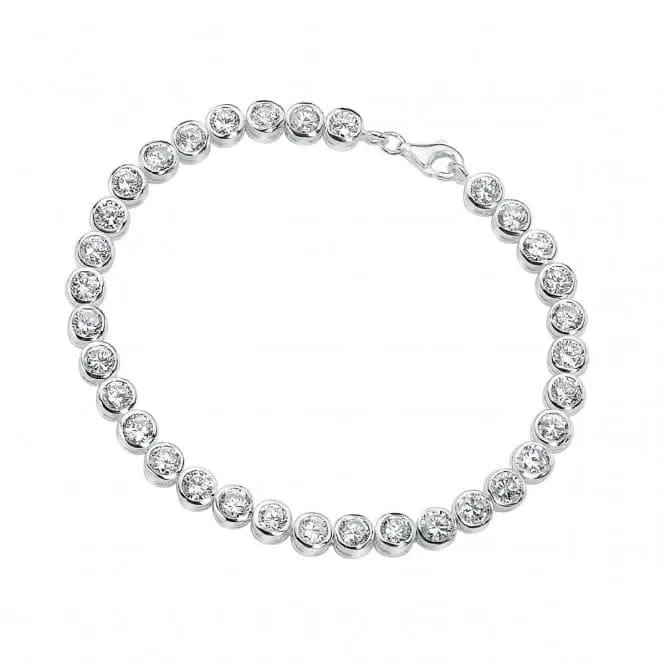 Bracelet de tennis Elements Clear CZ B2958C - Bijoux Beginnings