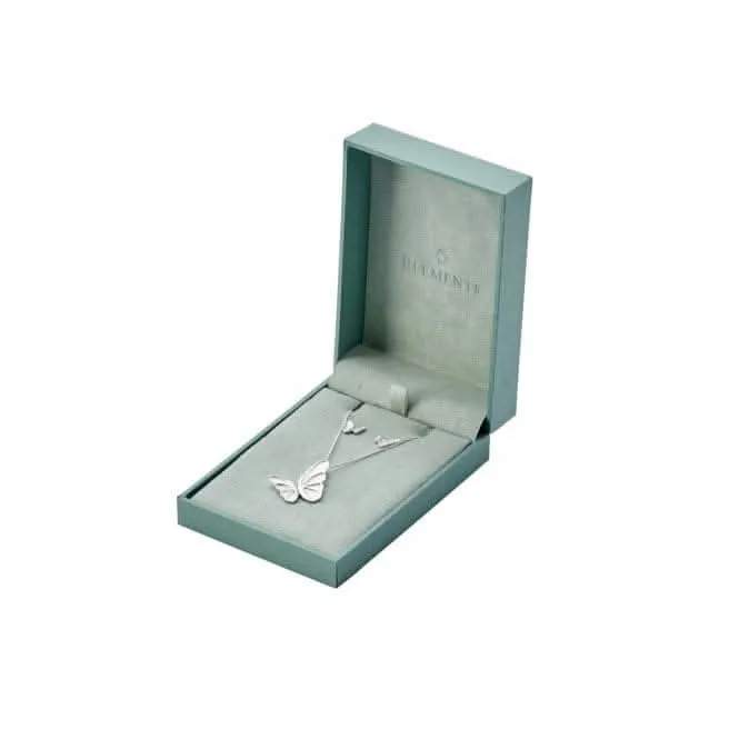 Pendentif goutte en argent Elements avec zirconium cubique et perle blanche P2855WZ364N217 - Bijoux Beginnings