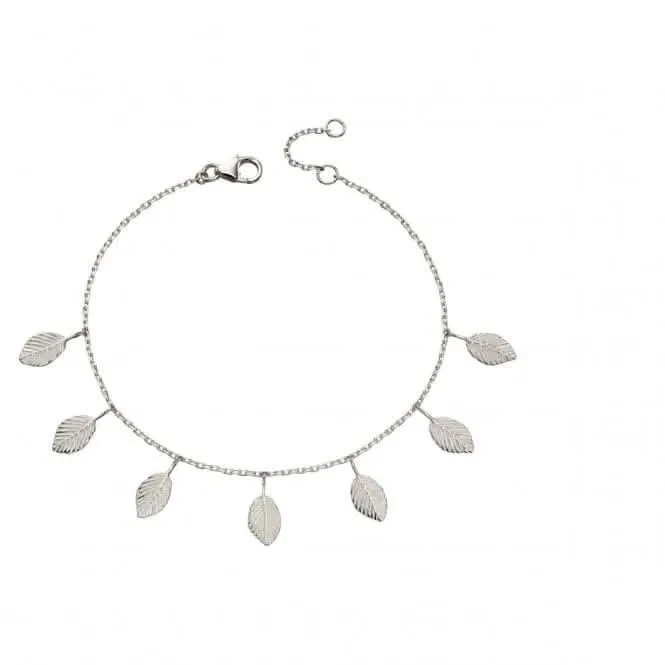 Bracelet en feuilles d'argent Elements B5147 - Bijoux Beginnings