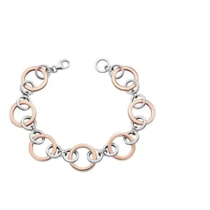Bracelet Elements Silver Multi Link plaqué or rose B5148 Beginnings Jewellery