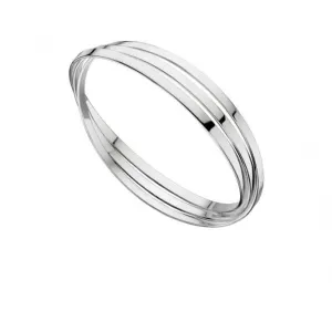 Bracelet de mariage russe triple en argent Elements B4587 - Débuts Bijoux