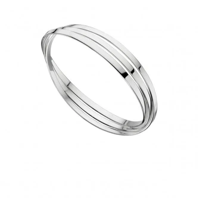 Bracelet de mariage russe triple en argent Elements B4587 - Débuts Bijoux